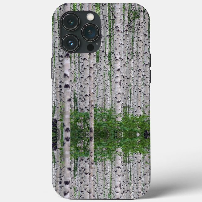 Birch Tree Forest Nature Case-Mate iPhone Case (Back)