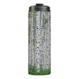 Birch Tree Forest Nature Thermal Tumbler