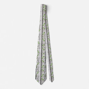 Birch Tree Pattern Tie