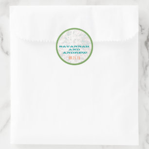 Birch Tree Playbill Fonts Sticker