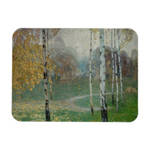 Birch Trees, 1904 (oil on canvas) Magnet