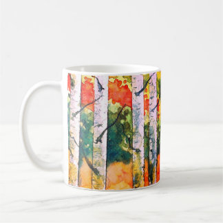 Birch Trees Coffee Mug
