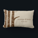 Birch Trees Custom Throw Pillow<br><div class="desc">Available in a variety of colours! Custom colour available upon request. Designed by Berry Berry Sweet {www.berryberrysweet.com}</div>