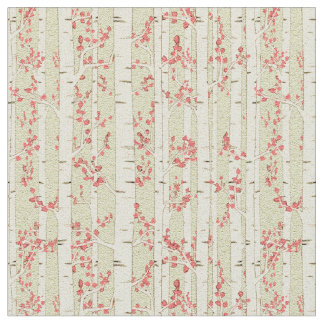 Birch Trees Fabric