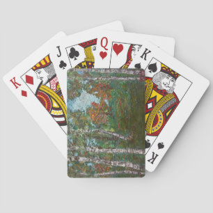 Birch Trees in a Romanian Forest (by Kimon Loghi) Playing Cards