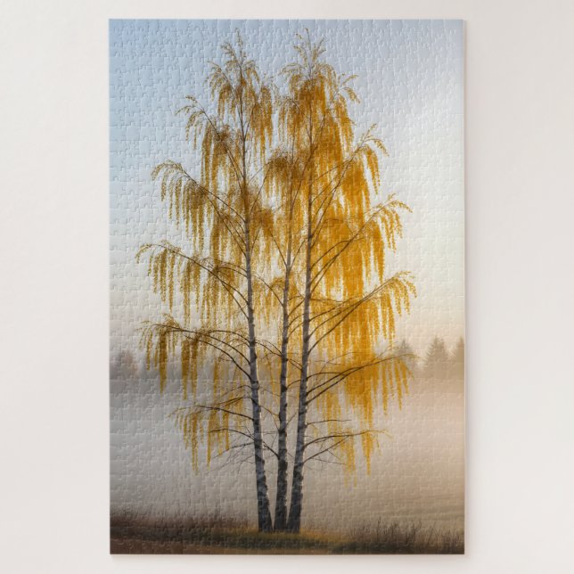 Birch Trees Jigsaw Puzzle (Vertical)