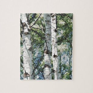 Birch Trees Jigsaw Puzzle