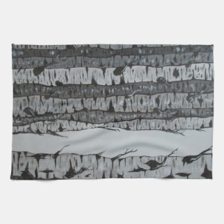 Birch Trees Kitchen Towel