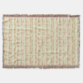birch trees throw blanket