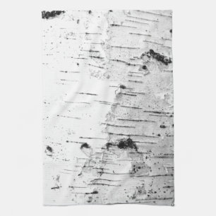 Birch trunk kitchen towel