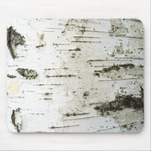 Birch trunk mouse pad