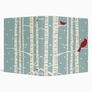 Birch Winter Fun Binder