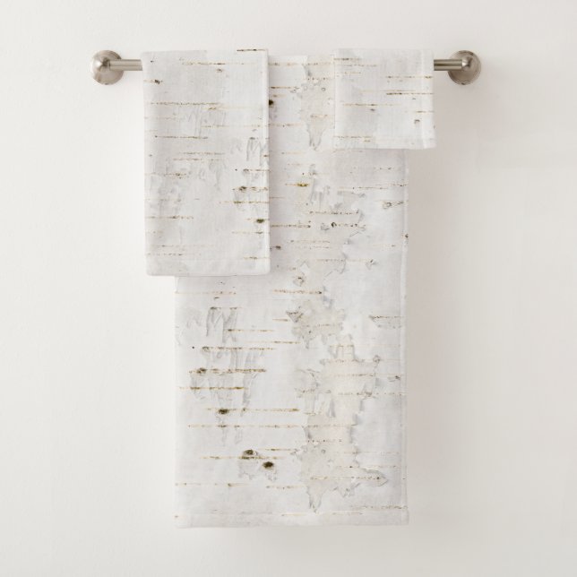 Birchbark Bath Towel Set (Insitu)