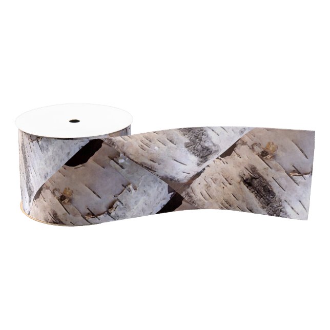 Birchbark Grosgrain Ribbon (Spool)