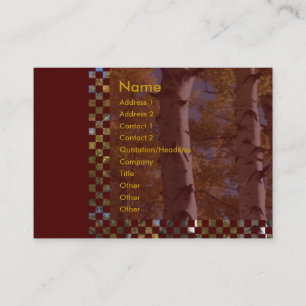 Birches Business Card