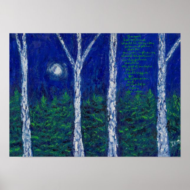 Birches Poster (Front)