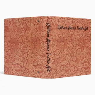 Bird and Anemone by William Morris, Vintage Nature Binder