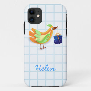 Bird and gift, iPhone5 case