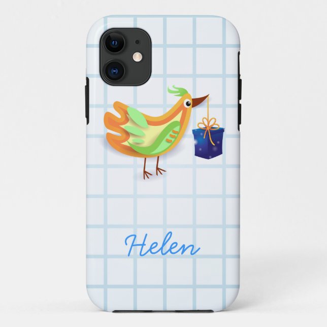 Bird and gift, iPhone5 case (Back)