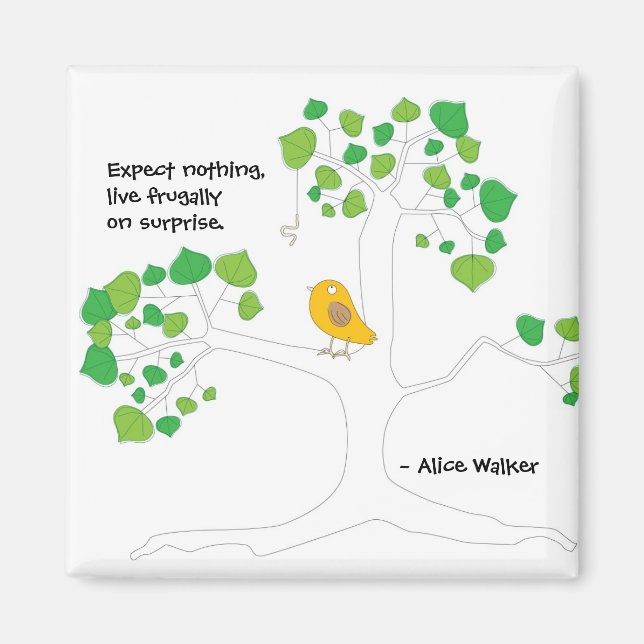 Bird and Tree Magnet (Front)