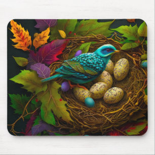 Bird Art Mouse Pad