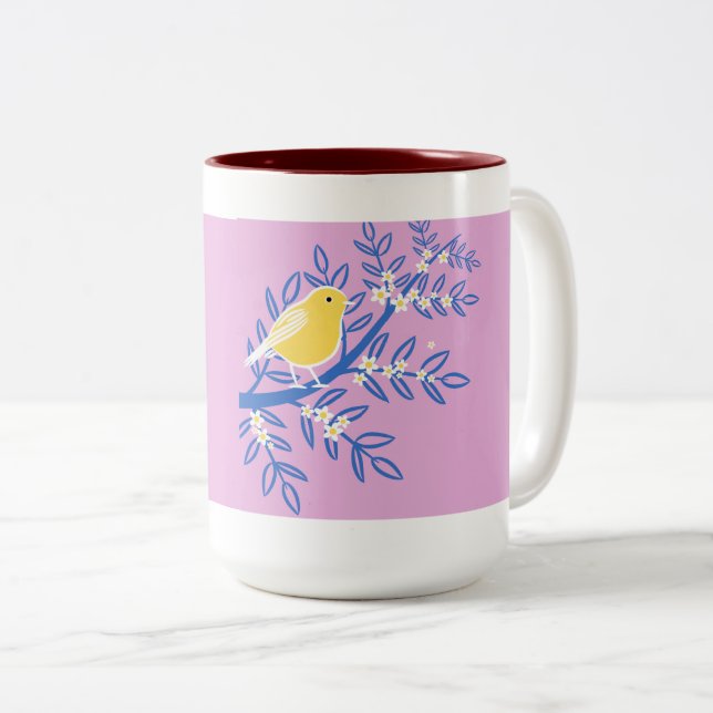 Bird Art Mugs (Front Right)