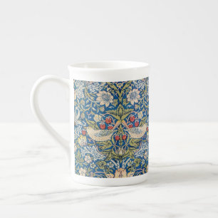 Bird Art Nouveau Design Bone China Mug