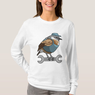 Bird as Carftsman with Wrench T-Shirt