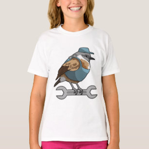 Bird as Carftsman with Wrench T-Shirt