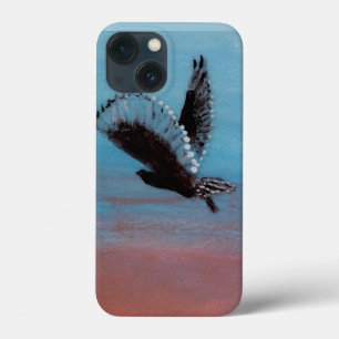 Bird at Sunrise Art Owl iPhone 13 Mini Case