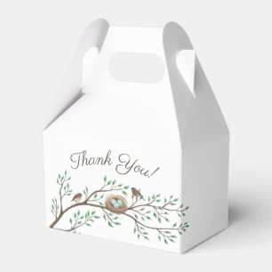 Bird Baby Shower Spring Favor Box