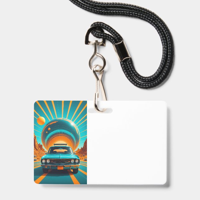 Bird Badge (Back with Lanyard)