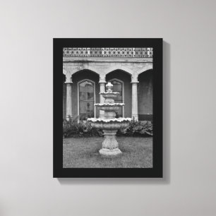 Bird Bath Canvas Print