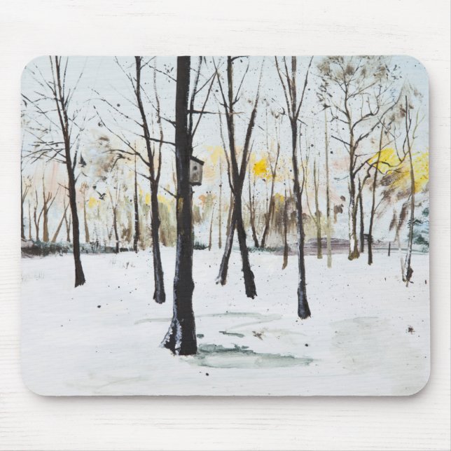 Bird Box Study Ohlsdorf 2013 Mouse Pad (Front)