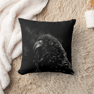 Bird Brain Throw Pillow