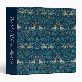 Bird by William Morris, Vintage Garden Textile Art Binder