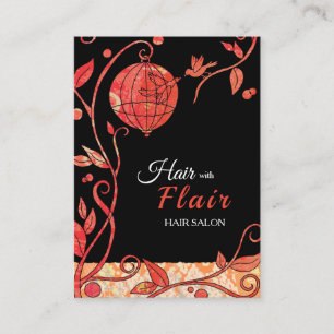 Bird Cage Love Birds Hair Salon Business Card