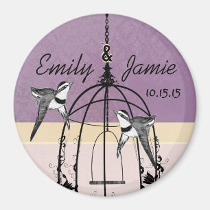 Bird Cage Wedding Magnets Customize for any Event