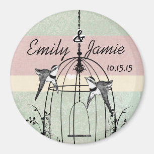 Bird Cage Wedding Magnets or Customize