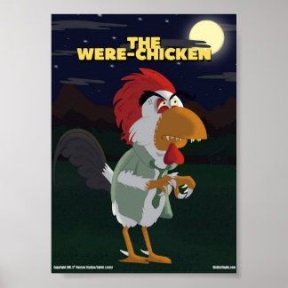 Bird Call x Classic Monsters - Werechicken Poster