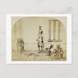 Bird-Catchers, Low Caste Hindus in Delhi, 19th cen Postcard