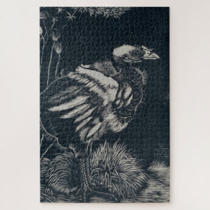 Bird Chick Emerging From its Nest (by Jan Mankes) Jigsaw Puzzle