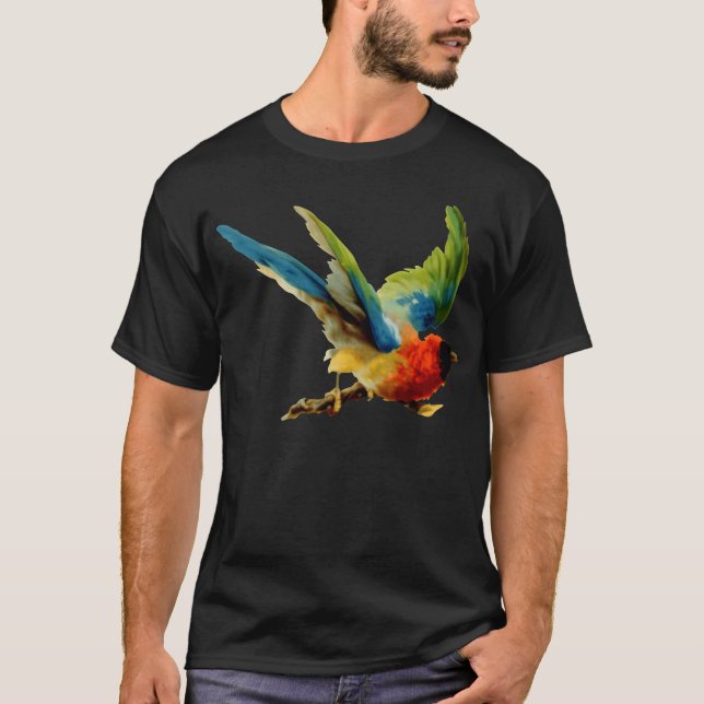 bird coloured boy T-Shirt (Front)
