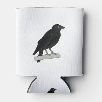 Bird crow raven can cooler