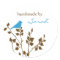 Bird Custom Name Stickers