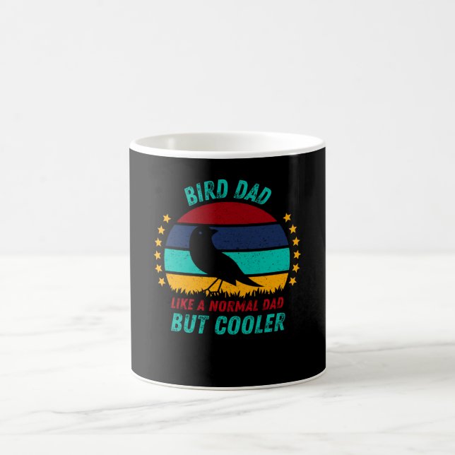 Bird Dad  - Cool Father Gift Coffee Mug (Center)