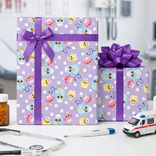 Bird Doctors & Nurses Wrapping Paper