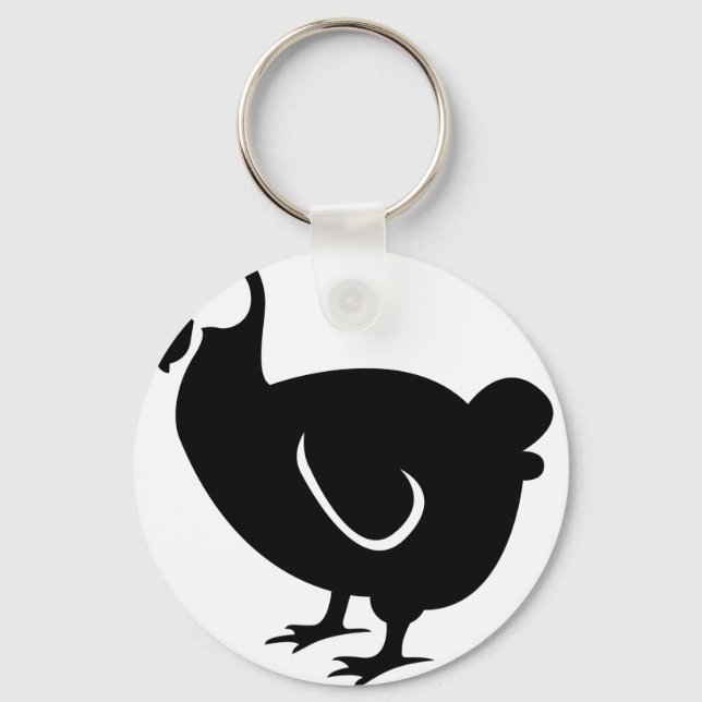 Bird Dodo Keychain (Front)