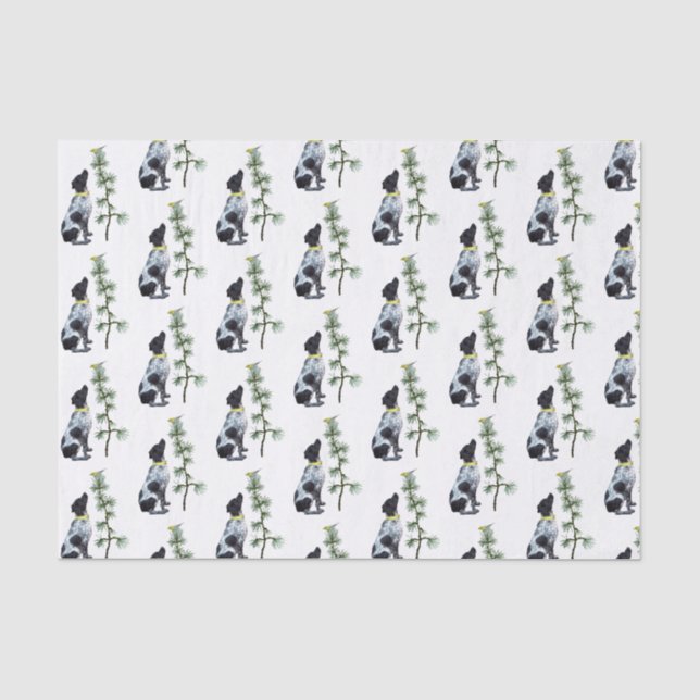 Bird Dog Tissue Paper (Front)