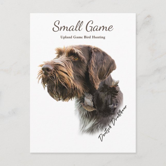 Bird dog , Upland Game Bird Hunting Postcard (Front)